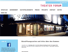 Tablet Screenshot of forumschwechat.com